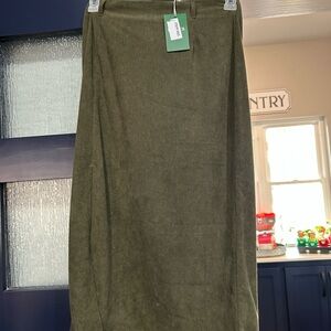 HALARA Olive Pencil Skirt
